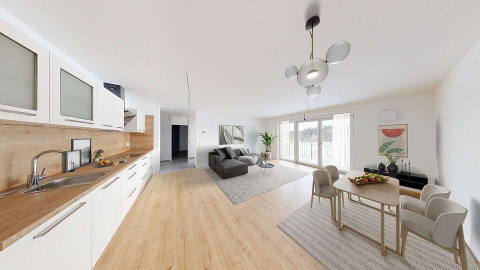 Etagenwohnung Tiefenbach - 2 Zimmer, 82 m&sup2;, 925&euro; | Angebot:23552442