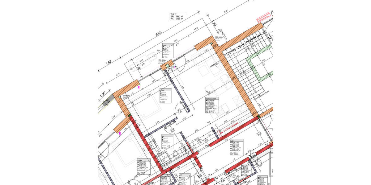Etagenwohnung Bad Griesbach im Rottal Griesbach - 2 Zimmer, 54 m&sup2;, 249.000&euro; | Angebot:25685323