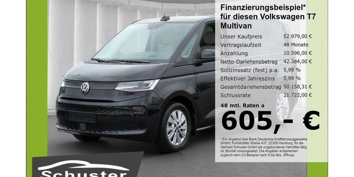 VW T7 Multivan 61.650 km 51.480 &euro; Ruhstorf 94099
