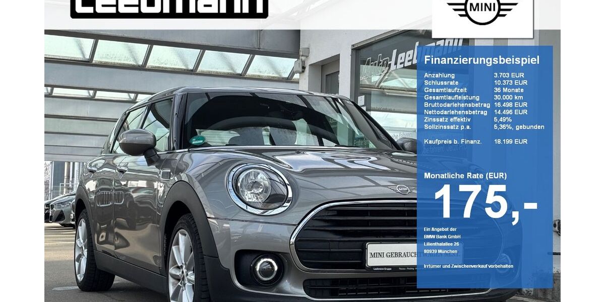 Mini One Clubman 39.130 km 18.199 &euro; Passau 94036