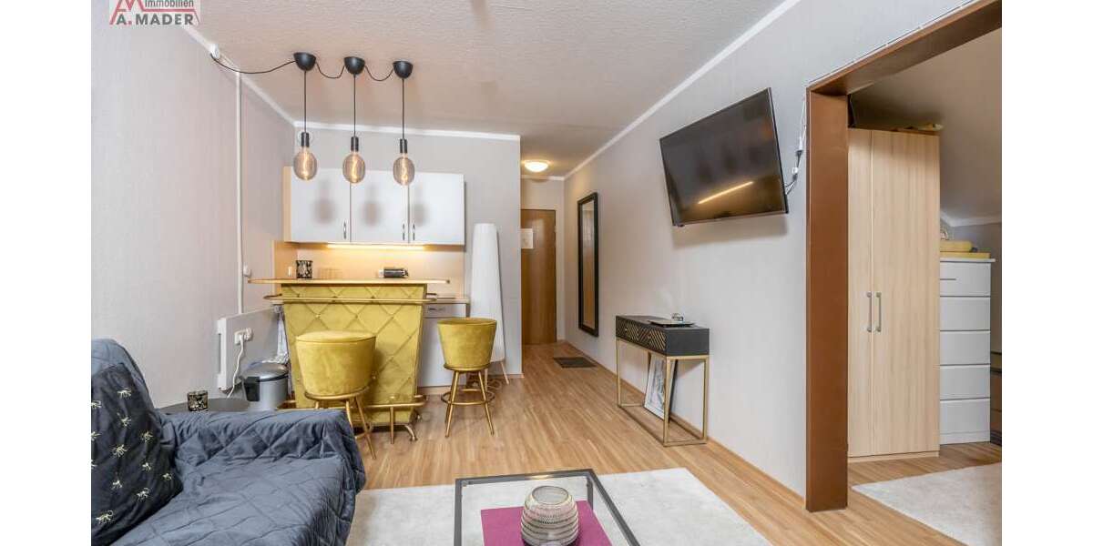 Etagenwohnung Bad Griesbach im Rottal - 1.5 Zimmer, 32 m&sup2;, 87.900&euro; | Angebot:24150573