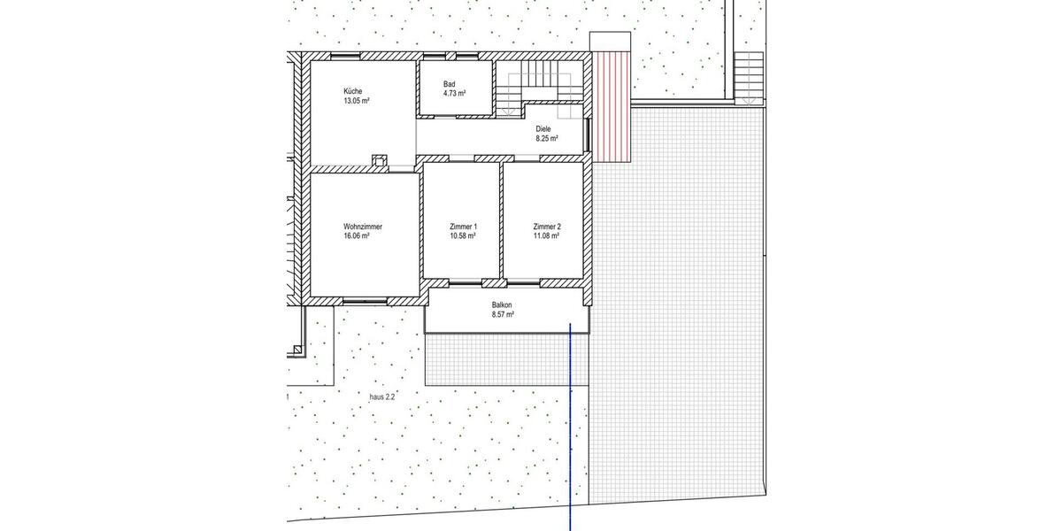 Etagenwohnung Vilshofen an der Donau - 3 Zimmer, 68 m&sup2;, 700&euro; | Angebot:26006521