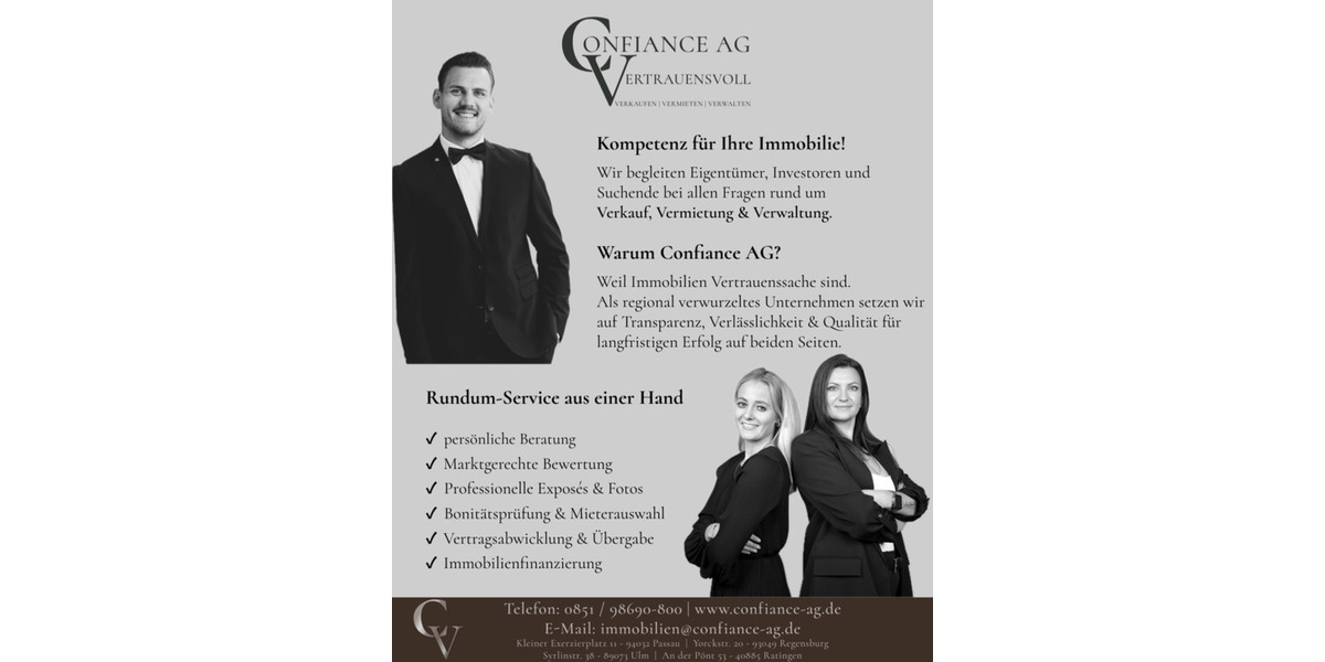 Etagenwohnung Passau Auerbach - 2 Zimmer, 67 m&sup2;, 750&euro; | Angebot:24591228