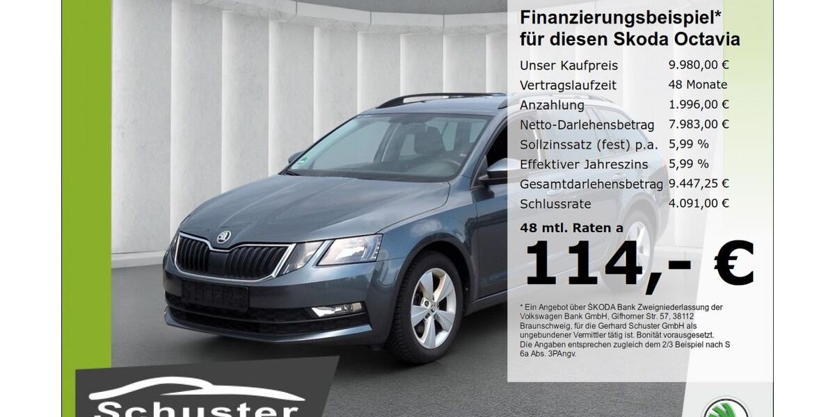 Skoda Octavia 155.193 km 9.979 &euro; Ruhstorf 94099