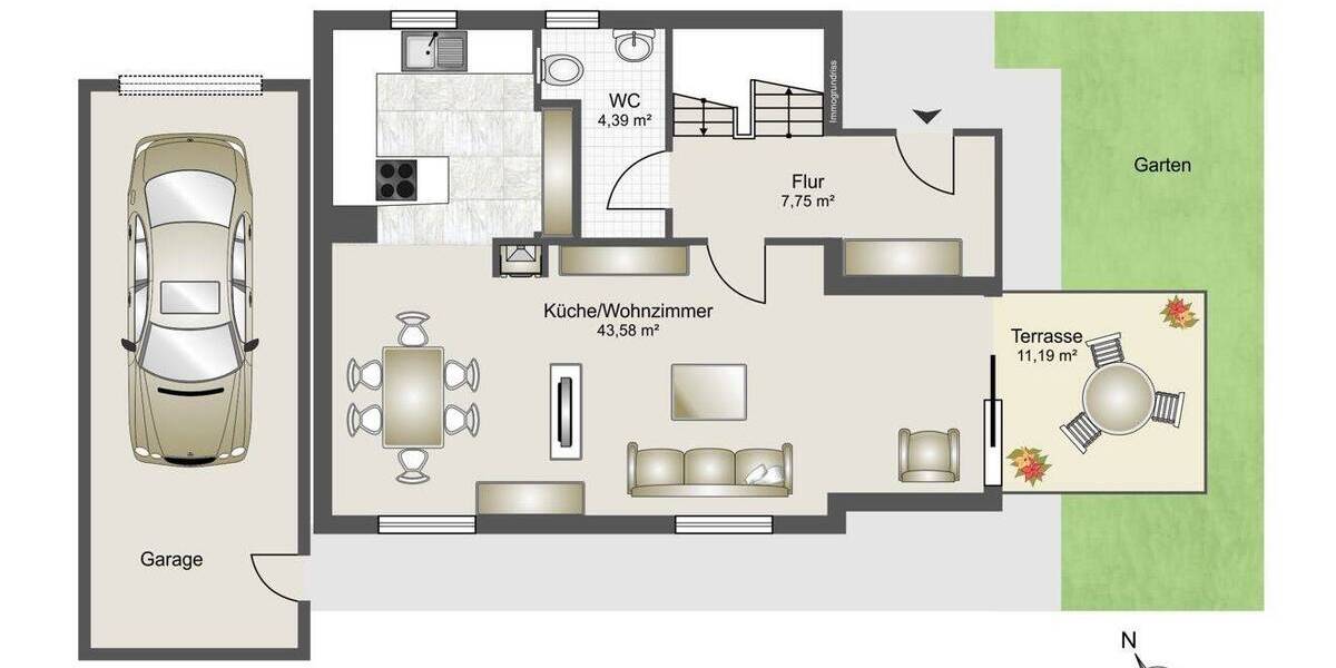 Einfamilienhaus Kirchham - 3 Zimmer, 115 m&sup2;, 395.000&euro; | Angebot:25803090