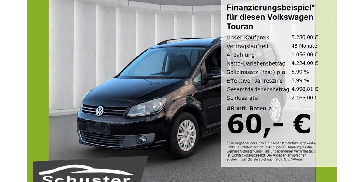 VW Touran 189.624 km 5.280 &euro; Ruhstorf 94099