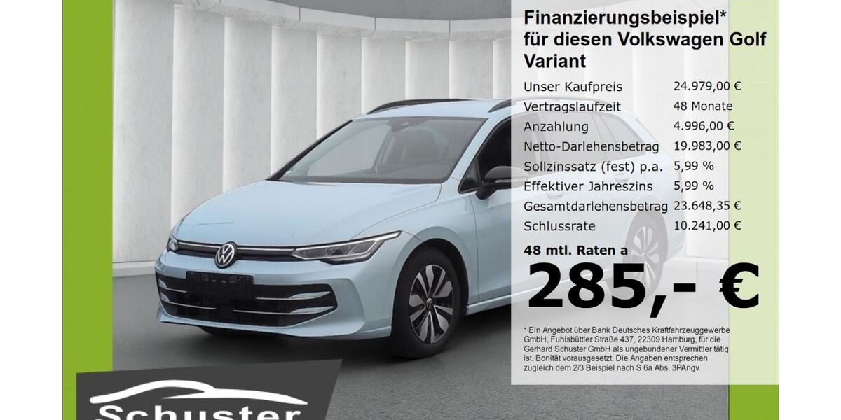 VW Golf 22.111 km 24.979 &euro; Ruhstorf 94099