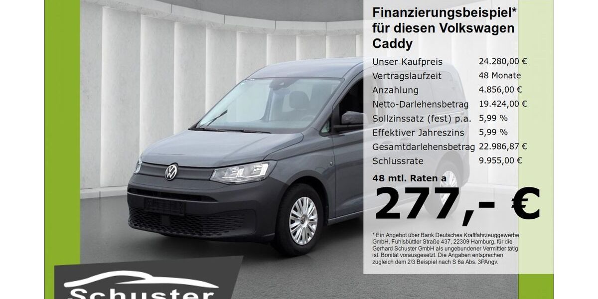 VW Caddy 48.552 km 24.280 &euro; Ruhstorf 94099