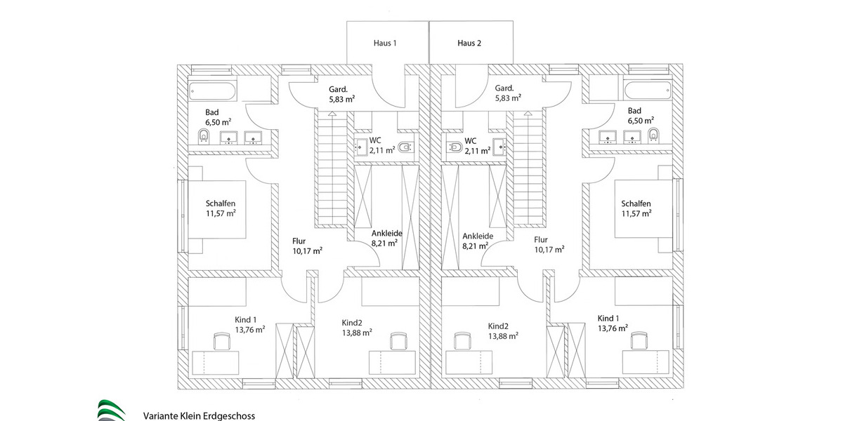 Doppelhaushälfte Neukirchen am Inn Neuburg - 4 Zimmer, 132 m&sup2;, 629.900&euro; | Angebot:25730940