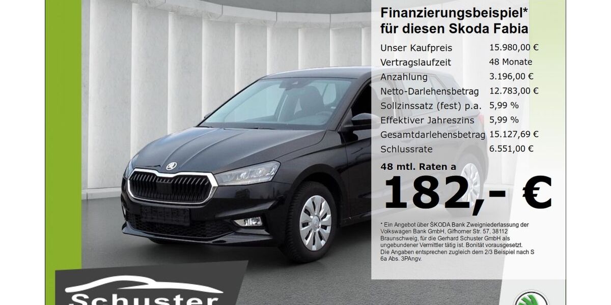Skoda Fabia 22.756 km 15.979 &euro; Ruhstorf 94099