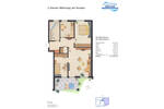 Etagenwohnung Passau Haidenhof-Süd - 3 Zimmer, 78 m&sup2;, 900&euro; | Angebot:26704176