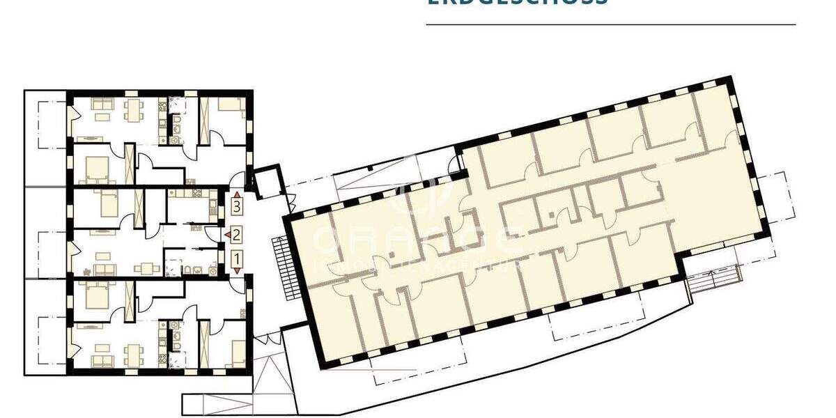 Etagenwohnung Pocking Hartkirchen - 2 Zimmer, 71 m&sup2;, 297.407&euro; | Angebot:25670736