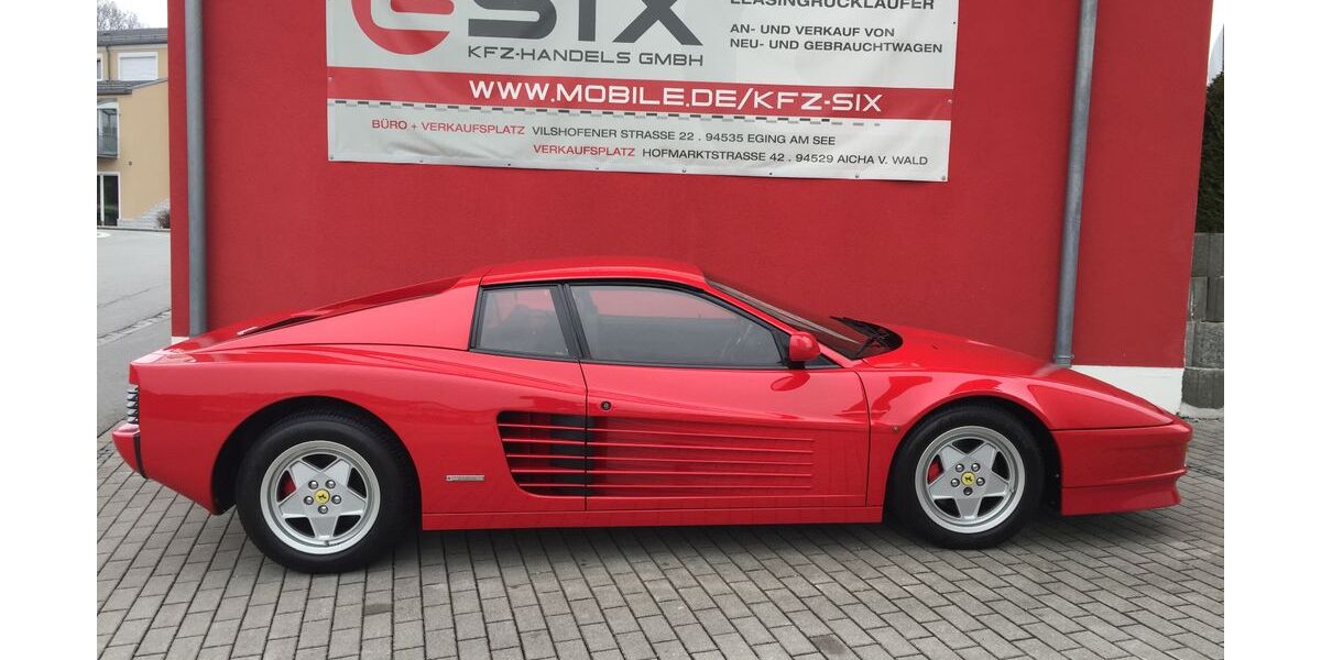 Ferrari Testarossa 51.000 km 115.000 &euro; Eging am See 94535