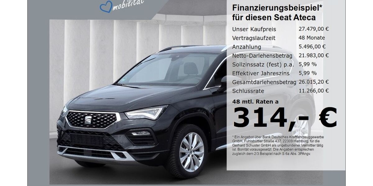 Seat Ateca 25.223 km 27.479 &euro; Ruhstorf 94099