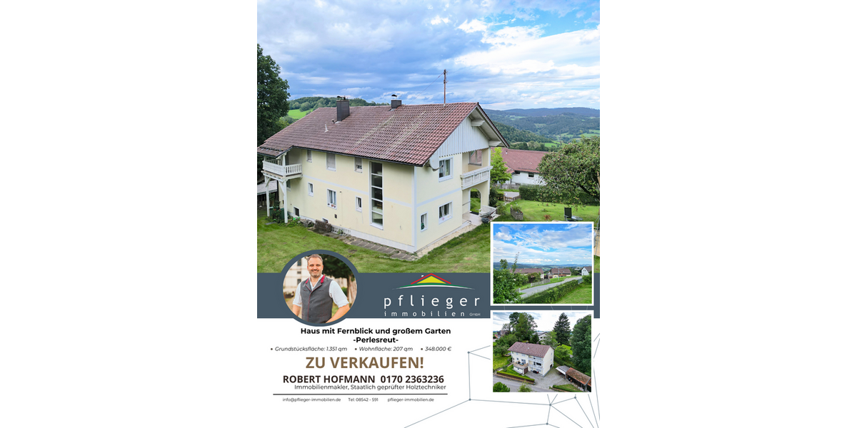 Einfamilienhaus Perlesreut - 7 Zimmer, 207 m&sup2;, 299.999&euro; | Angebot:22019578