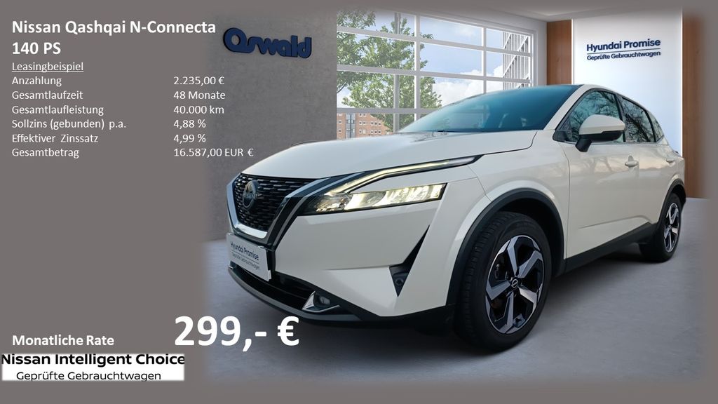 Nissan Qashqai 36.870 km 21.490 &euro; Passau 94036