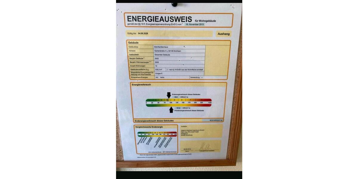 Etagenwohnung Kirchham - 1 Zimmer, 41 m&sup2;, 450&euro; | Angebot:26048617