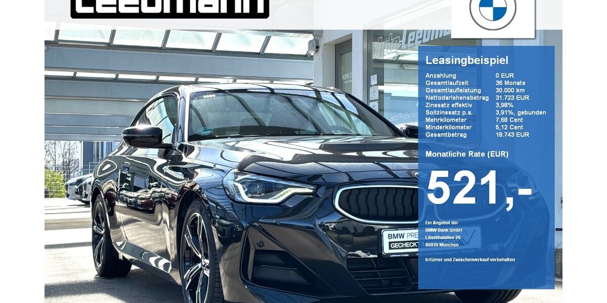 BMW 218 21.779 km 37.750 &euro; Passau 94036