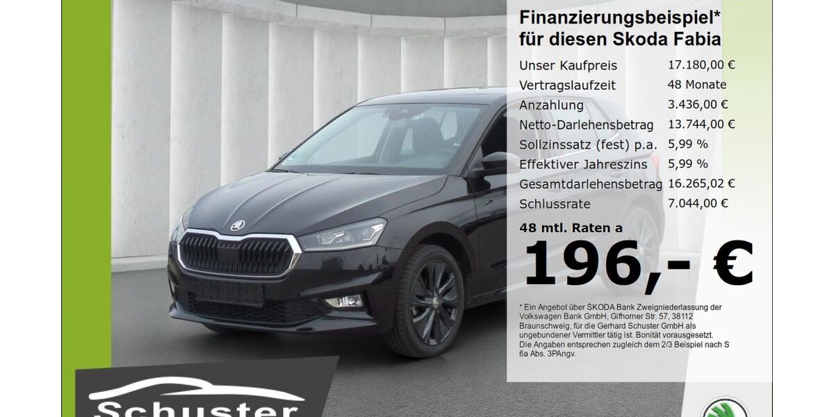 Skoda Fabia 60.120 km 17.180 &euro; Ruhstorf 94099
