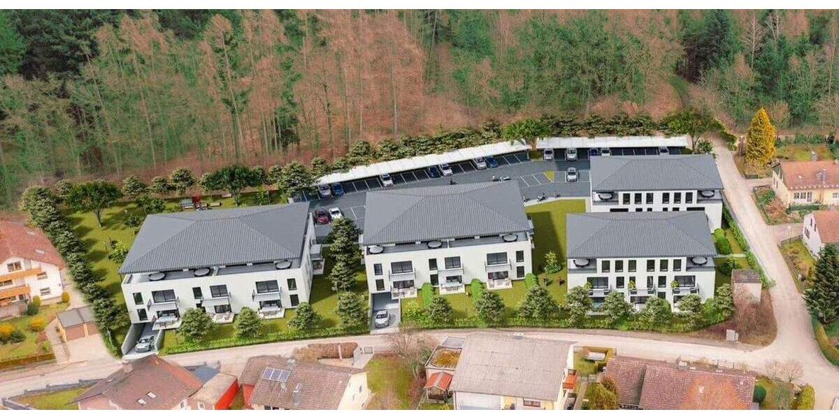 Etagenwohnung Bad Griesbach im Rottal Griesbach - 3 Zimmer, 103 m&sup2;, 1.170&euro; | Angebot:25670666