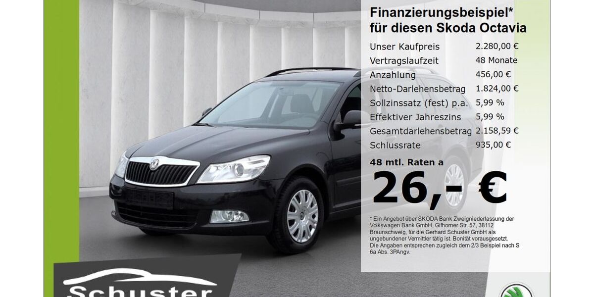 Skoda Octavia 280.796 km 2.280 &euro; Ruhstorf 94099