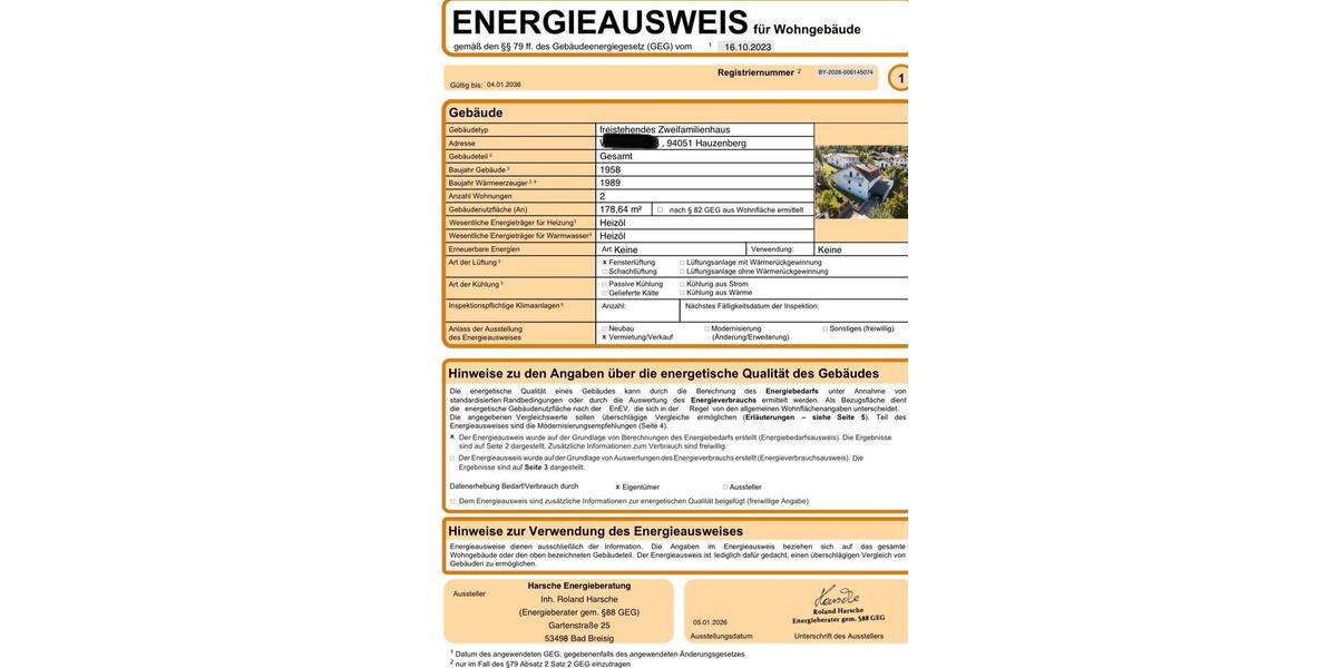 Einfamilienhaus Hauzenberg - 8 Zimmer, 156 m&sup2;, 365.000&euro; | Angebot:24370595