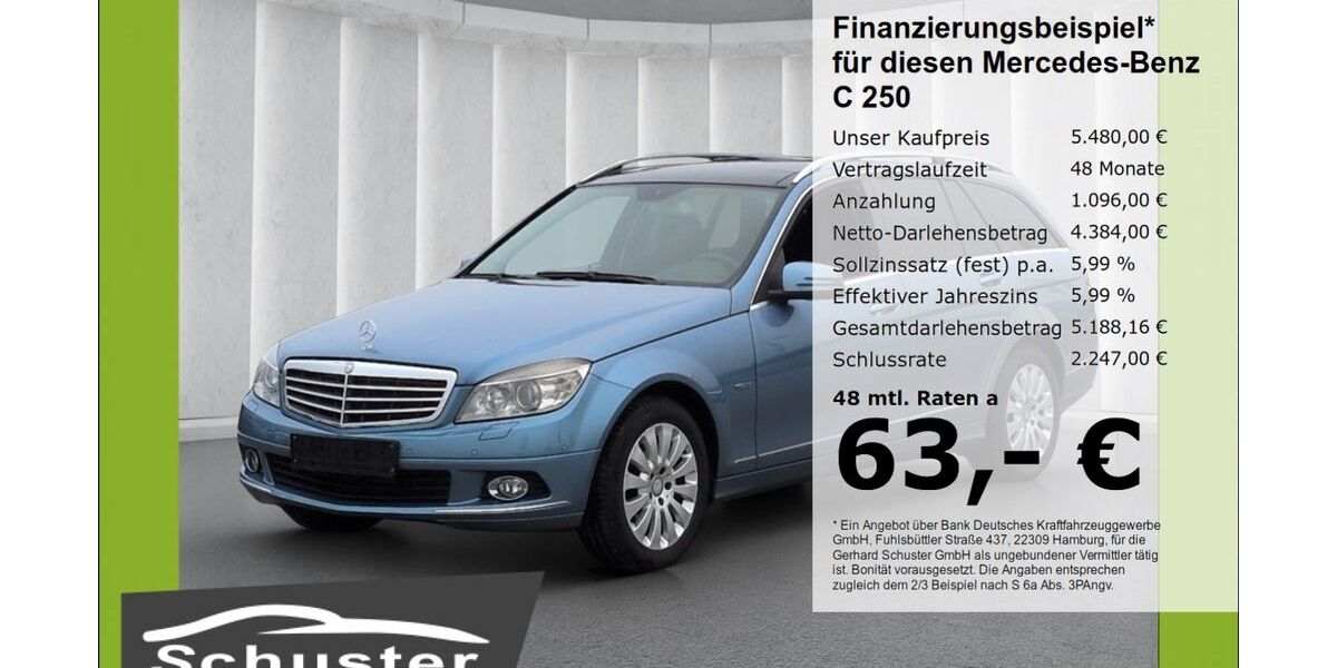 Mercedes-Benz C 250 244.538 km 5.480 &euro; Ruhstorf 94099
