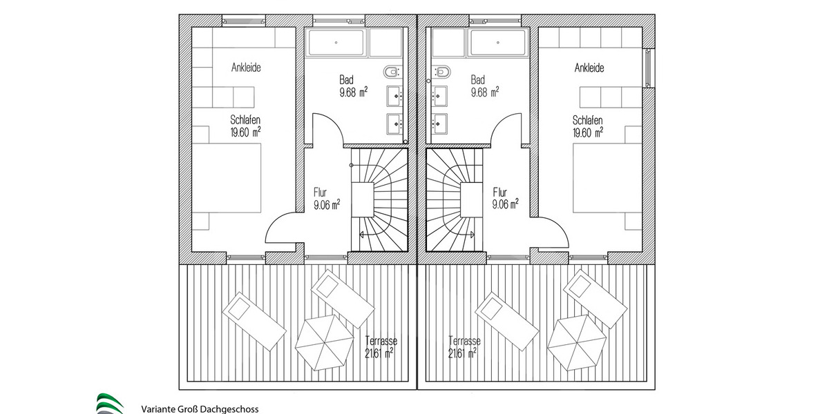Doppelhaushälfte Neukirchen am Inn Neuburg - 5 Zimmer, 159 m&sup2;, 639.900&euro; | Angebot:25674872