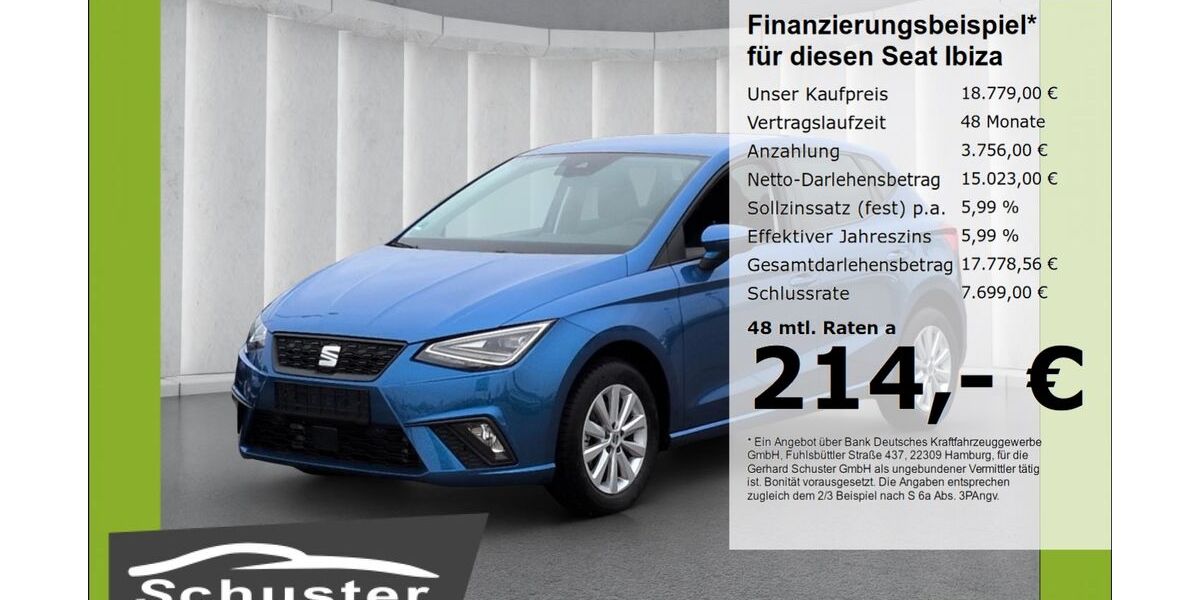 Seat Ibiza 17.548 km 18.779 &euro; Ruhstorf 94099
