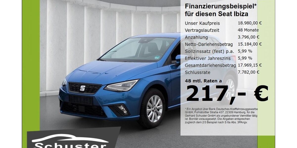 Seat Ibiza 18.082 km 18.680 &euro; Ruhstorf 94099