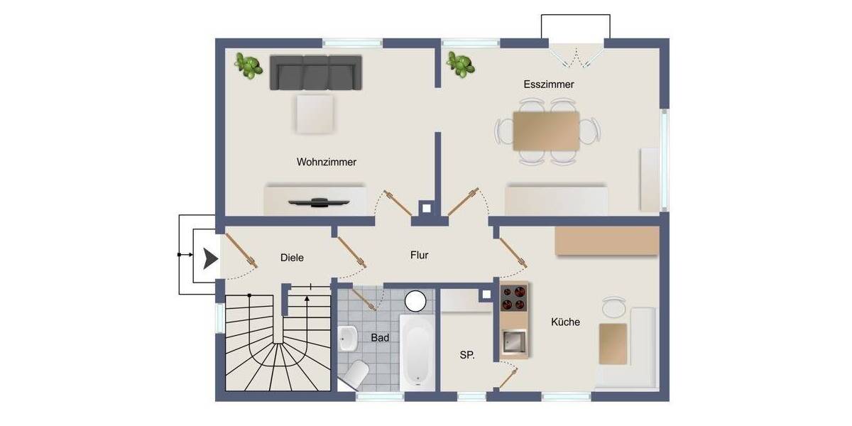 Einfamilienhaus Passau Haidenhof-Nord - 5 Zimmer, 100 m&sup2;, 395.000&euro; | Angebot:25708676
