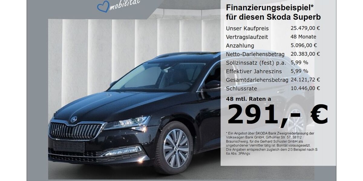 Skoda Superb 96.601 km 25.479 &euro; Ruhstorf 94099