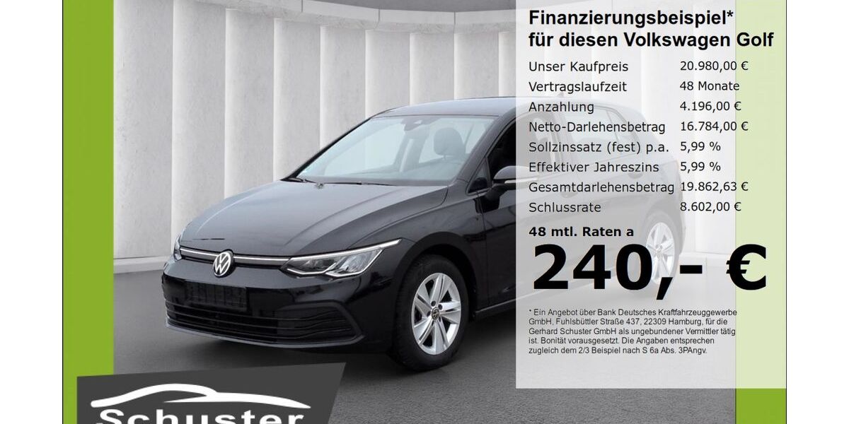 VW Golf 52.238 km 20.480 &euro; Ruhstorf 94099