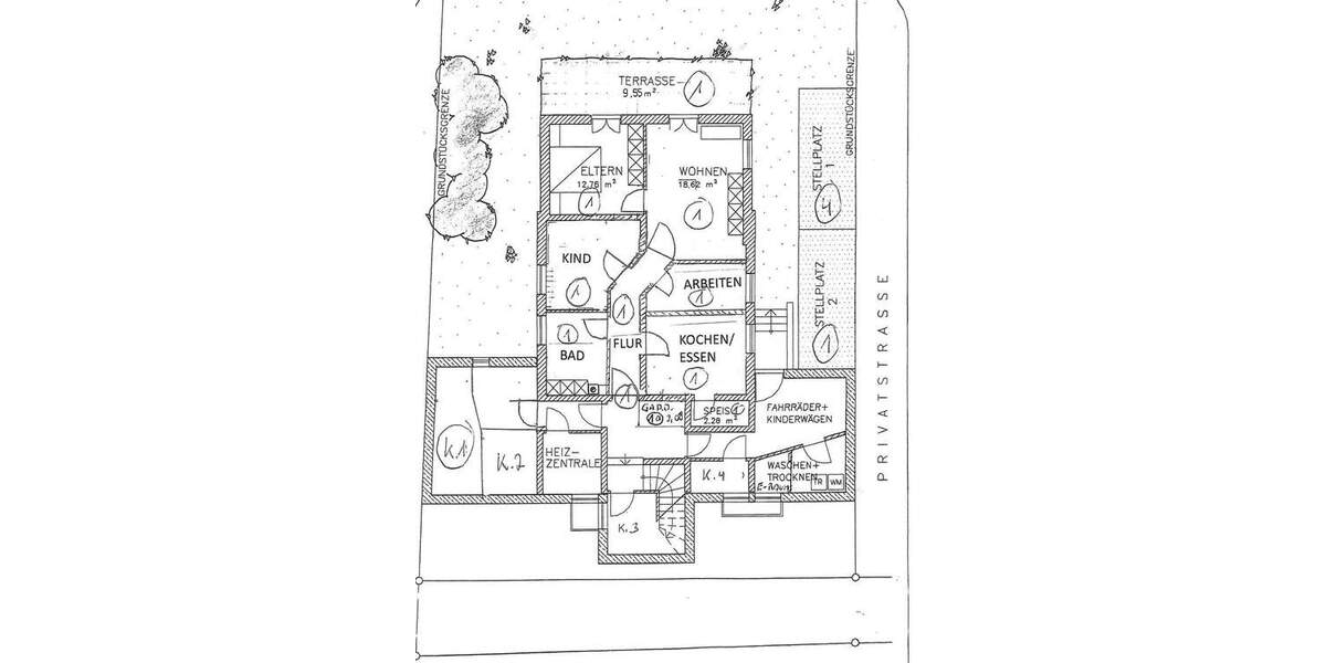Etagenwohnung Passau - Haidenhof Süd Innstadt - 4 Zimmer, 88 m&sup2;, 345.000&euro; | Angebot:25777764