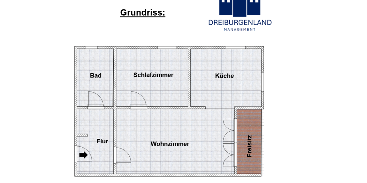 Etagenwohnung Eging am See - 2 Zimmer, 60 m&sup2;, 150.000&euro; | Angebot:25903536
