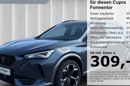 Cupra Formentor 71.065 km 25.480 &euro; Pocking 94060