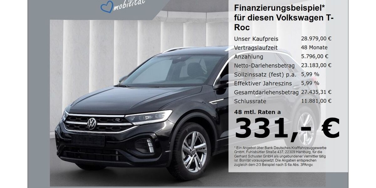 VW T-Roc 21.030 km 28.680 &euro; Ruhstorf 94099