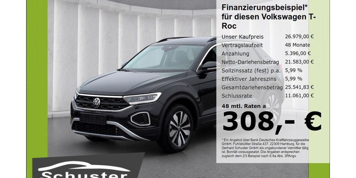 VW T-Roc 25.558 km 26.979 &euro; Ruhstorf 94099