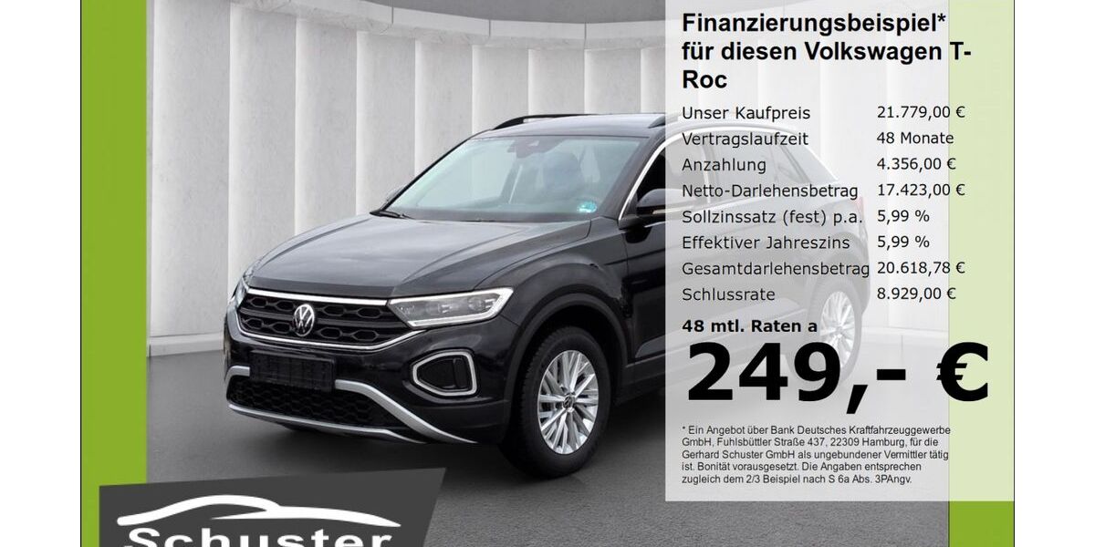 VW T-Roc 25.789 km 21.779 &euro; Ruhstorf 94099