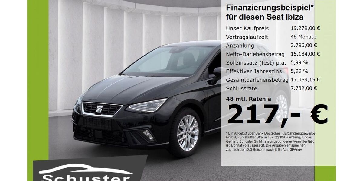 Seat Ibiza 19.395 km 18.980 &euro; Ruhstorf 94099