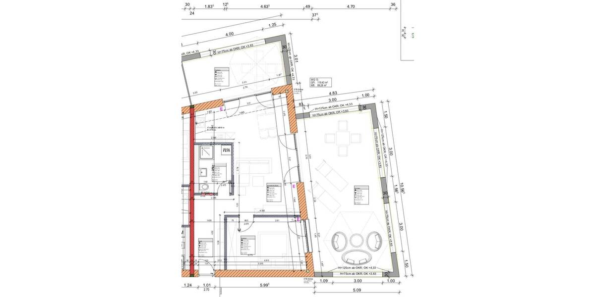 Etagenwohnung Bad Griesbach im Rottal Griesbach - 2 Zimmer, 88 m&sup2;, 349.900&euro; | Angebot:25736684
