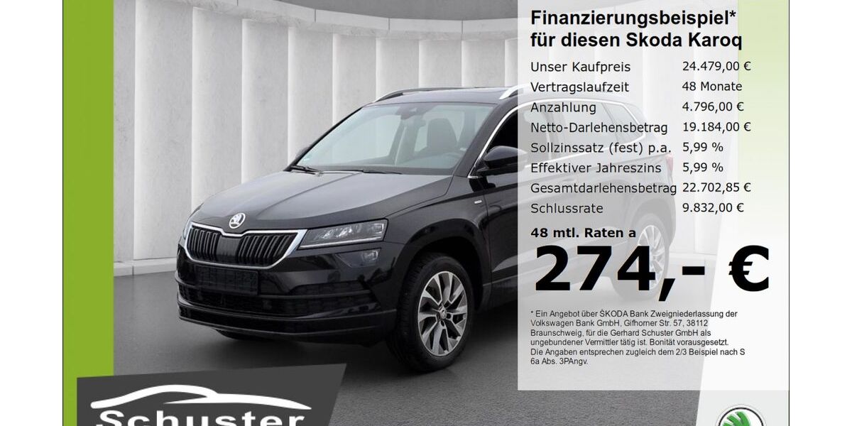 Skoda Karoq 82.425 km 23.480 &euro; Ruhstorf 94099