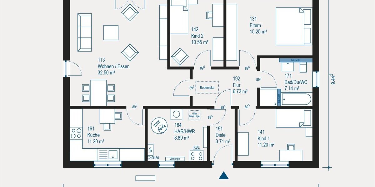 Ihr individuell geplanter Bungalow in Röhrnbach - Komfortables Wohnen auf einer Ebene mit allkauf - Bungalow Röhrnbach | Angebot:27566240