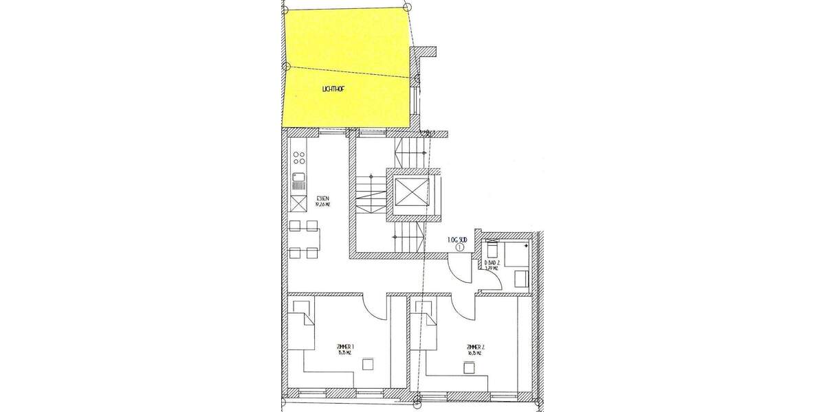 Etagenwohnung Passau Altstadt - 2 Zimmer, 54 m&sup2;, 690&euro; | Angebot:25743570