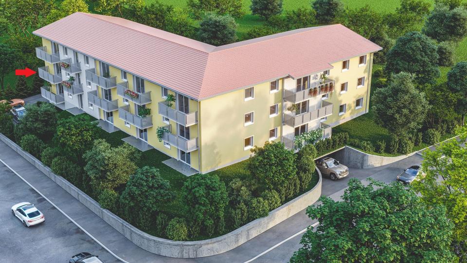 Etagenwohnung Passau Auerbach - 3 Zimmer, 80 m&sup2;, 1.080&euro; | Angebot:26261320