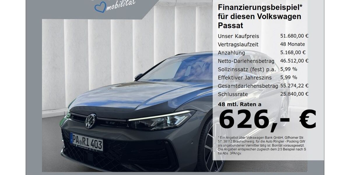 VW Passat 8.500 km 51.680 &euro; Pocking 94060