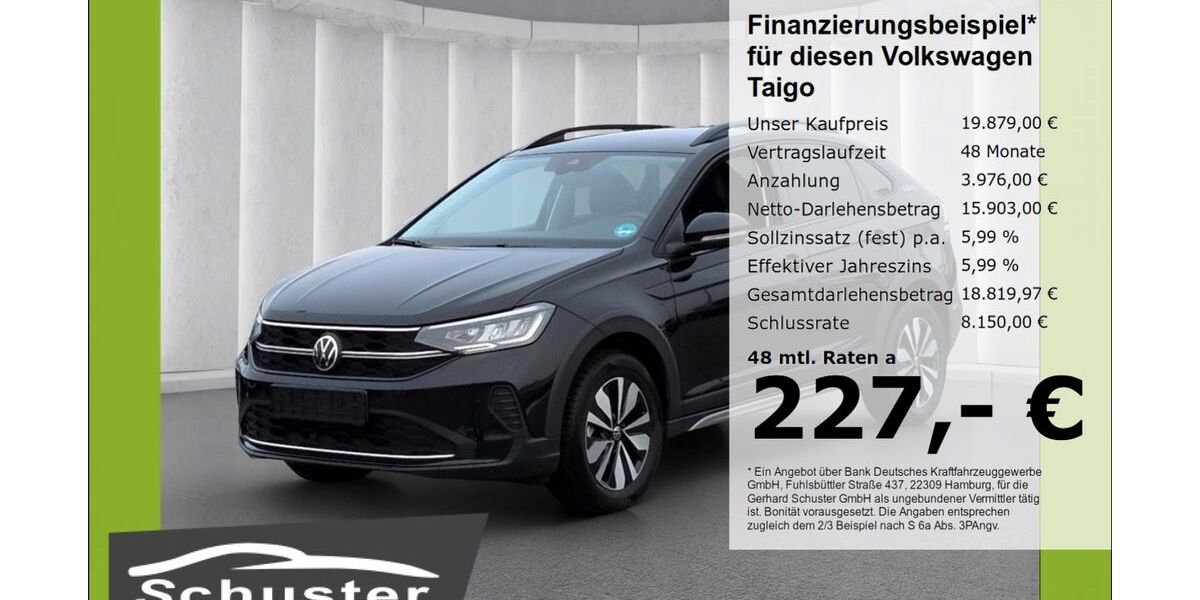 VW Taigo 18.755 km 19.580 &euro; Ruhstorf 94099