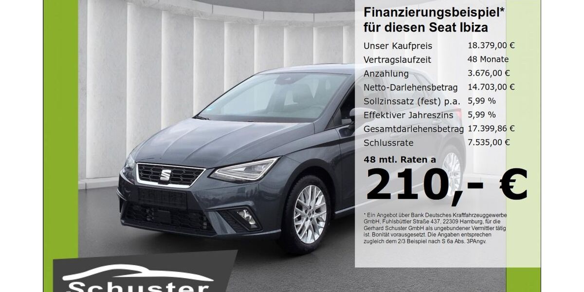 Seat Ibiza 16.109 km 18.379 &euro; Ruhstorf 94099
