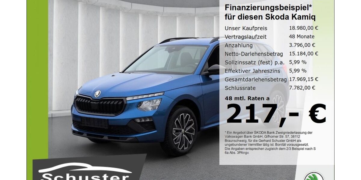 Skoda Kamiq 18.965 km 18.980 &euro; Ruhstorf 94099