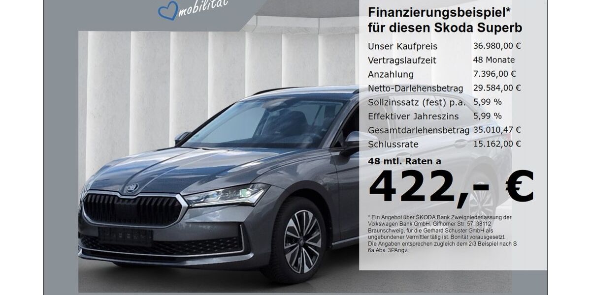 Skoda Superb 19.730 km 36.480 &euro; Ruhstorf 94099